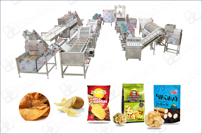 potato chips making machine