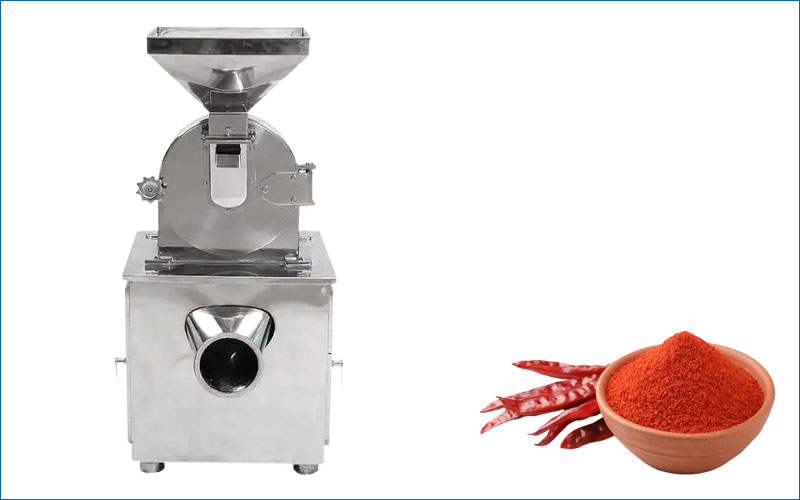 red chili grinder machine