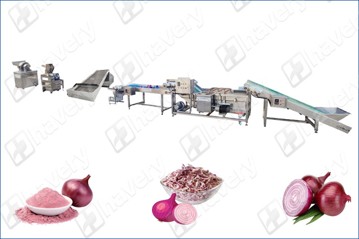 onion powder production line