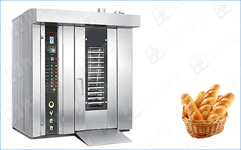 rotary bakery oven machine
